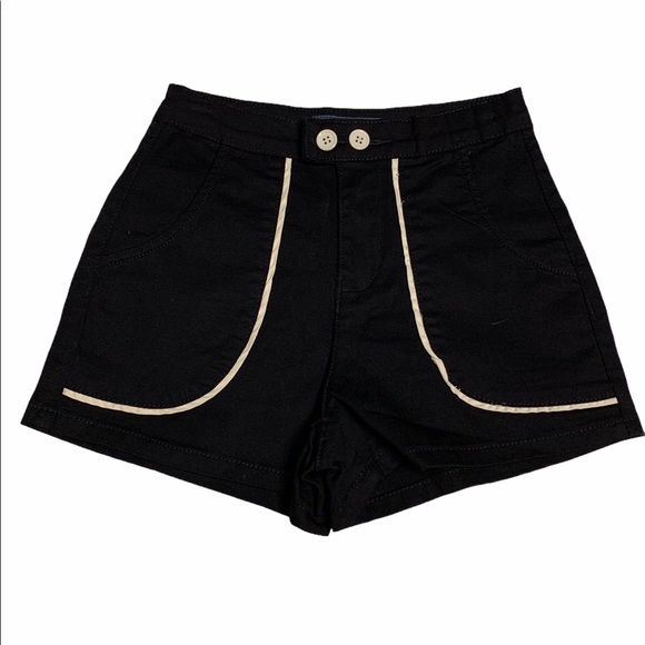 NWT ModCloth Black Outlined Delight Shorts - Picture 8 of 13